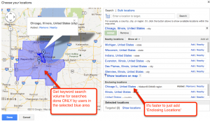 Choose Local Search Volume in Google's Keyword Planner
