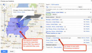 Choose Local Search Volume In Google's Keyword Planner