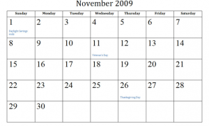 Video marketing calendar