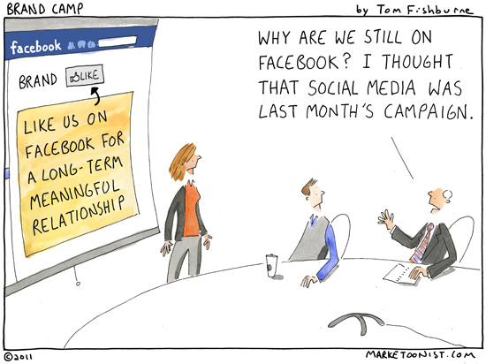 Social Media Facebook Comic