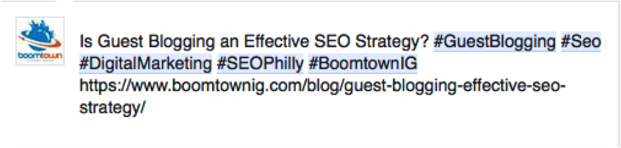 Building Traffic to Your Blog- Social Sharing Your Blog- Boomtown IG