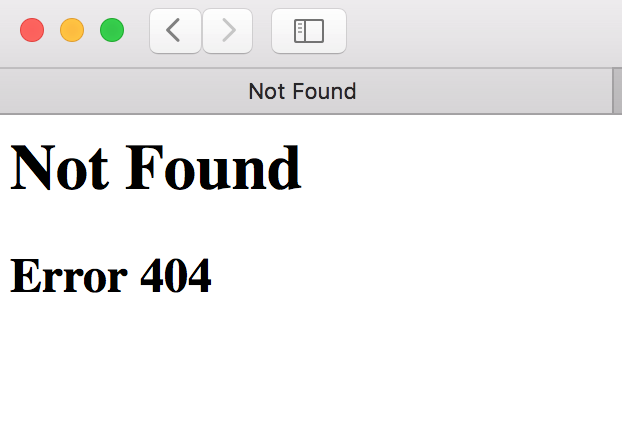 GSC down 404 error