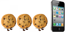cookies with phone