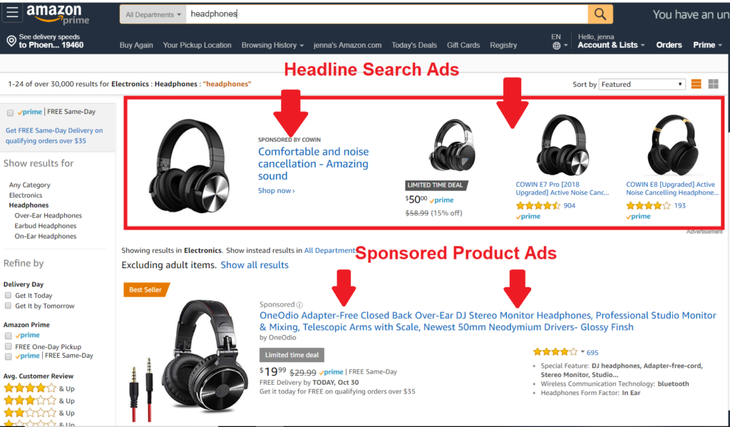 Amazon Marketing Strategy- Amazon Ad Types- Boomtown Internet Group
