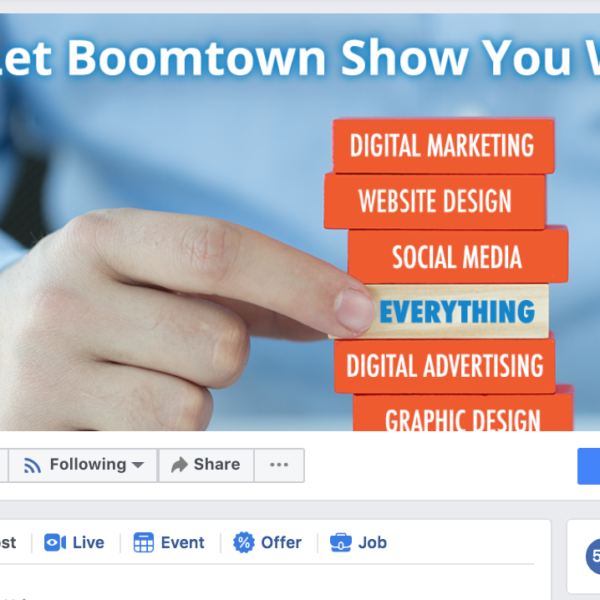 Boomtownig Facebook Cover Page