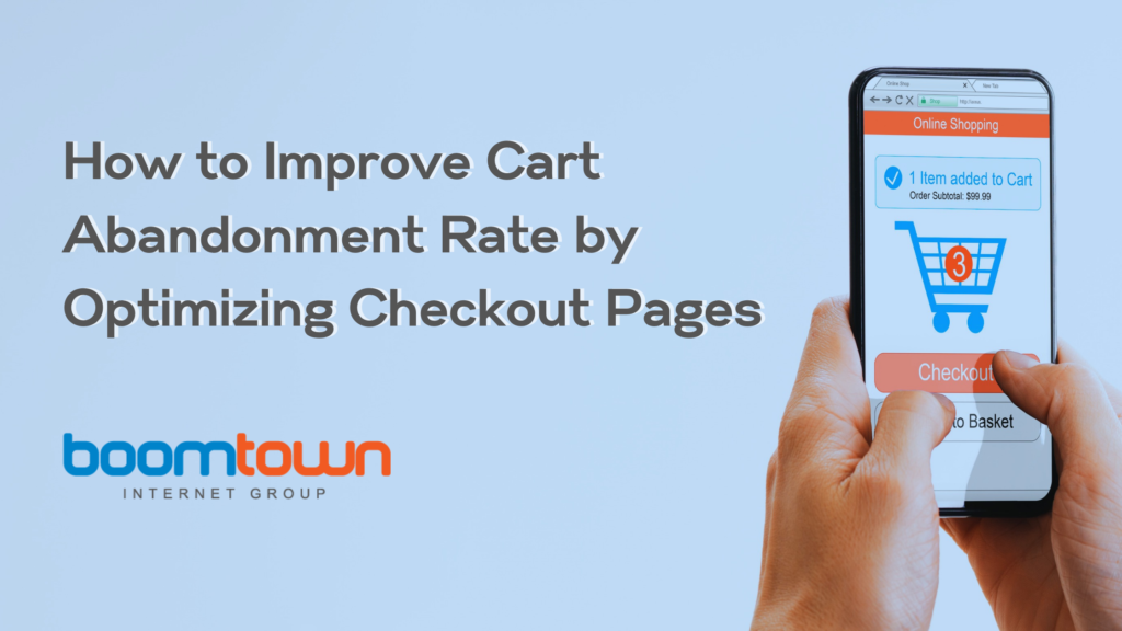 optimizing checkout pages - Boomtown blog