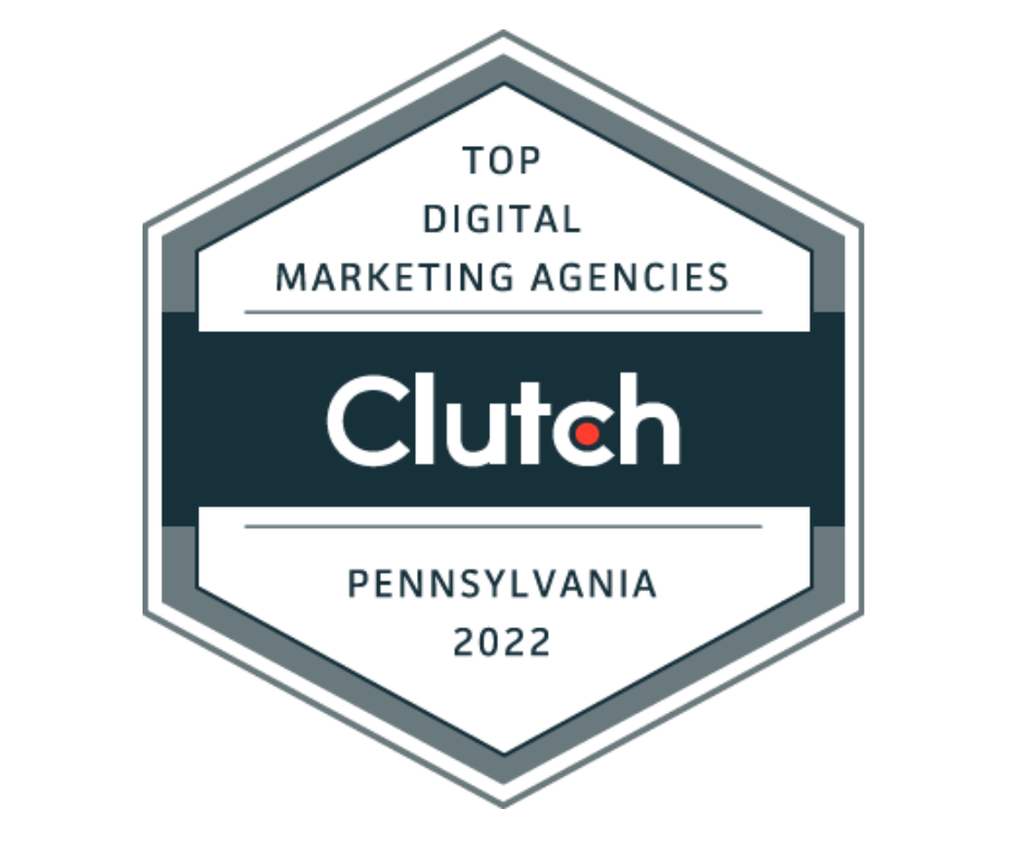 Clutch Award for Pennsylvania’s Leading Digital Marketing Company for 2022